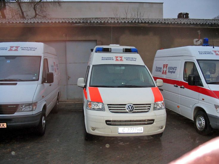 Volkswagen Ambulance Sofia Bulgaria