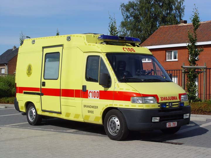 Photo of  ambulance Brandweer Bree, Belgium.