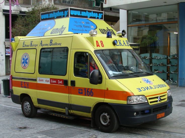 EKAB Citroen Jumper in Athens, Greece