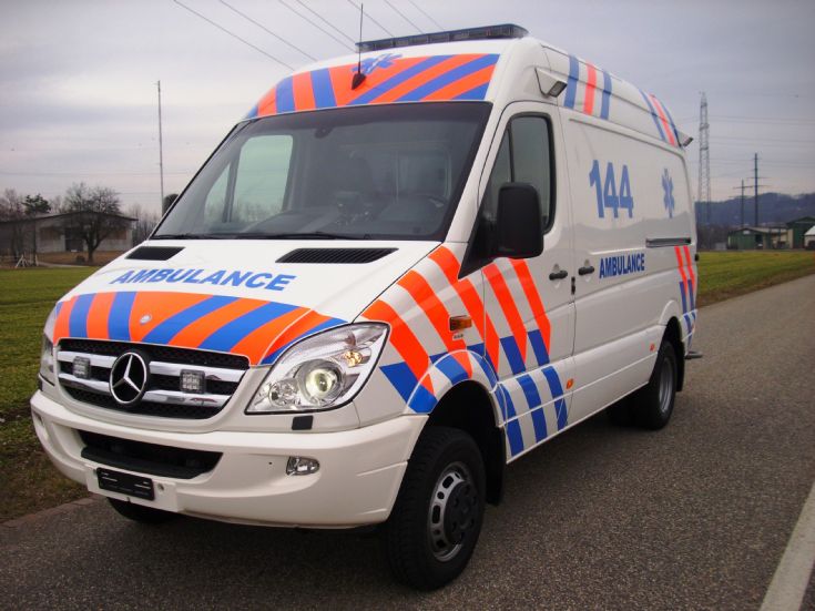 Mercedes Benz 518 CDI ambulance